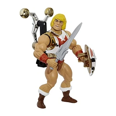 Bild av Masters of the Universe HDT22 Origins Deluxe Action Figures, 14 cm höga actionfigurer, figurer att leka med och samla, leksakspresent för 6 10 åringar vuxna samlare