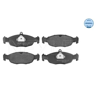 Bild av MEYLE 025 205 4716 Jeu de plaquettes frein ORIGINAL Quality préparé pour indicateur d&#039;usure avec tôle anti bruit JAGUAR: XJ Berline, XK 8 Coupe
