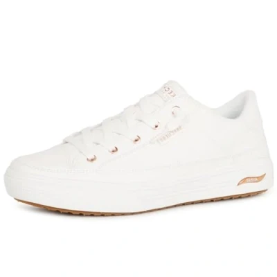 Bild av Skechers Dam Arch Fit Arcade on My Way Sneaker, Vitt, 39.5 EU