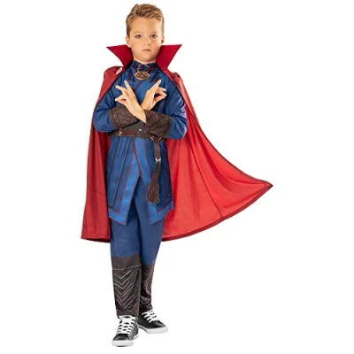 Bild av Rubies officiell Marvel Dr Strange i Multiversum av galenskap Deluxe barnkostym, ålder 56 år, världsdagen boken