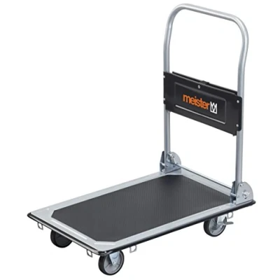 Bild av Meister 8985530 Plattformsvagn, Svart, 150 kg