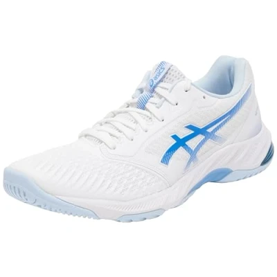 Bild av Asics Netburner Ballistic 3 Indoorskor, Storlek: 43.5, White/blue coast Textil/syntet