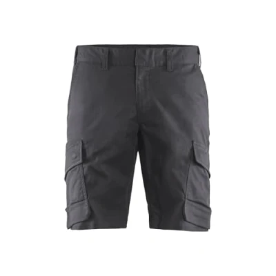 Bild av INDUSTRISHORTS 1446 1832 STRETCH MELLANGRÅ/SVART C54 Beijerbygg Byggmaterial