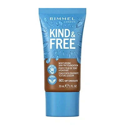 Bild av Rimmel London Kind &amp; Free Skin Tint 601 Soft Chocolate 30 ml