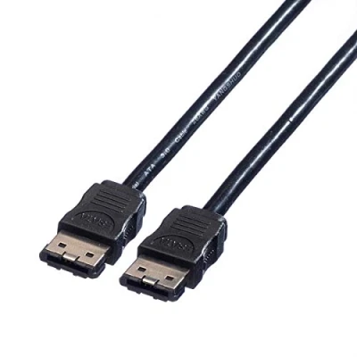 Bild av ROLINE 11031549 extern hårddiskkabel, eSATA 6,0 Gbit/s, 1 m svart
