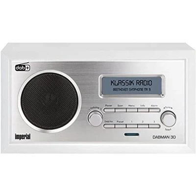 Bild av Imperial DABMAN 30 White DAB+/FM Mono Vit