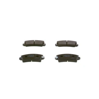 Bild av BOSCH 0 986 461 396 Jeu de plaquettes frein Low Metallic avec palpeur d&#039;usure intégré tôle anti bruit RENAULT: 6, 12 Berline, 4 Break