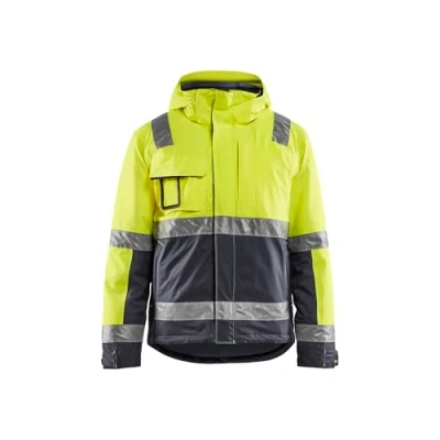 Bild av VARSELJACKA 4870 1987 VINTER VARSELGUL/MELLANGRÅ XXXL Beijerbygg Byggmaterial