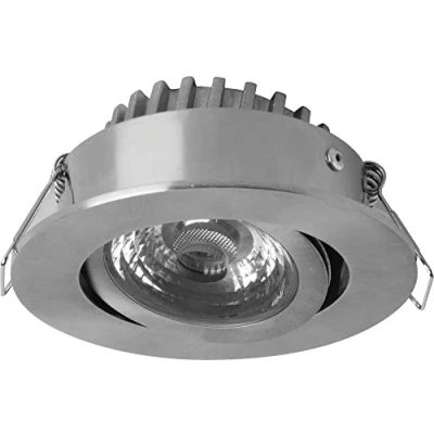 Bild av MEGAMAN LED inbyggnadsspotlight Rico 6,5 W i borstat stål