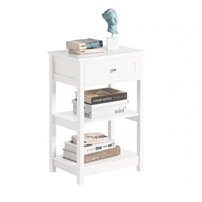 Bild av SoBuy Sängbord Soffbord Avlastningsbord FBT46 SCH