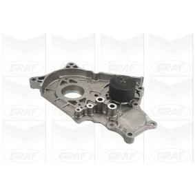 Bild av GRAF PA963 Pompe à eau avec joint d&#039;étanchéite mécanique Tôle d&#039;acier 62 pour transmission par courroie de distribution TOYOTA: RAV4 II SUV