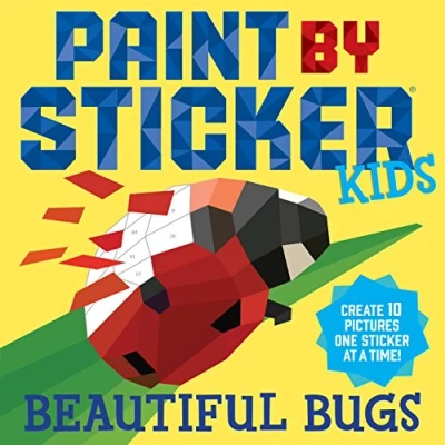 Bild av Workman Publishing Paint by Sticker Kids: Beautiful Bugs: Create 10 Pictures One at a Time! (Kids Activity Book, Art, No Mess Activity, Keep Kids Busy), 48699812
