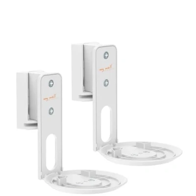 Bild av my vägghållare Sonos Era100 HS40WL, för Era100, väggfäste set om 2, lutbar, vridbar, utrymmesbesparande, perfekt justerbar, hållare med kabelhantering