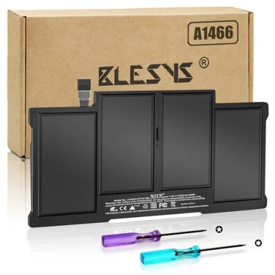 Bild av Batteri för MacBook Air 13&#039;&#039; A1466 (mitten av 2012/2013/2014, början 2015/2017) A1369 (sent 2010, mitten 2011) Ersättningsbatteri modell A1405 A1496 A1377