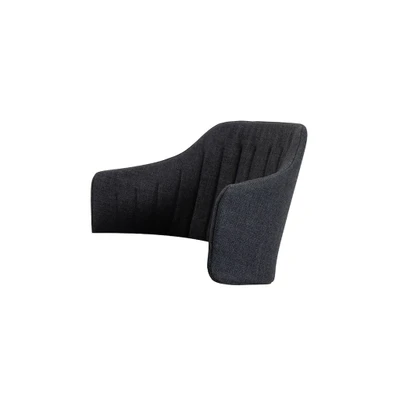 Bild av Cane line Choice Chair Cushion Indoor Kuddar för utomhusbruk Back Dark Grey, Ambience W50 x D46 H3 cm