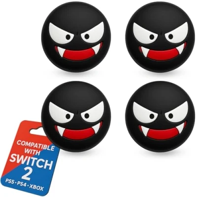 Bild av MatoSan® Thumbstick Grip lock för Switch 2 silikonstyrspaksskydd kompatibla med brytare kontroller ergonomiska halkfria tumgrepp exakt kontroll (version 4)