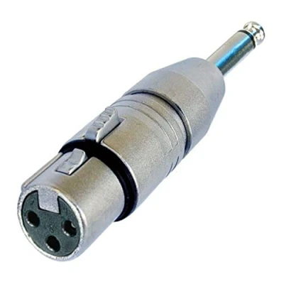 Bild av Neutrik NA2FP XLR adapter honkontakt Teleplugg 6.35 mm Mono 1 st