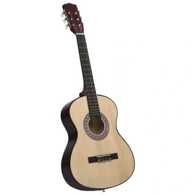 Bild av VidaXl Gitarr För Nybörjare Klassisk 4/4 39&quot; Amerikansk Lind
