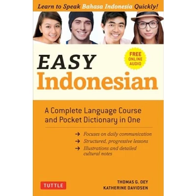 Bild av Easy Indonesian: A Complete Language Course and Pocket Dictionary in One (Free Companion Online Audio)