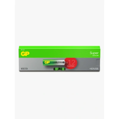 Bild av GP Super Alkaline G TECH AA/LR6 Batterier 12 Pack