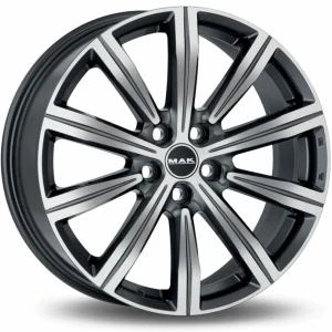 Bild av MAK Birmingham Gunmetal Machined Face 9.5x22 5/112 ET31 B66.5