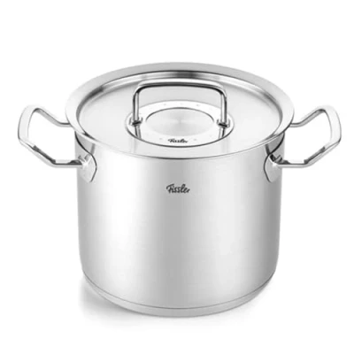 Bild av Fissler 084 118 20 000/0 original profi collection/hög kastrull (Ø cm, 5,2 l) av rostfritt stål, krukor inkl. metalllock, invändig skala induktion