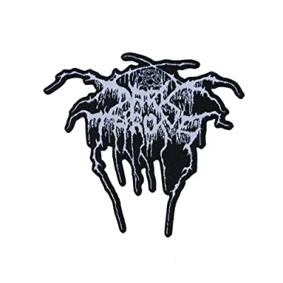 Bild av Darkthrone Logo Cut Out Standard Patch