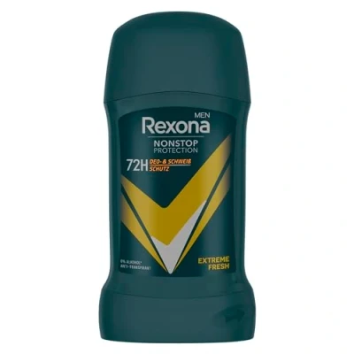 Bild av Rexona Män Nonstop Protection Deodorant Stick Extreme Fresh Anti Perspirant med 72 timmars skydd mot svett och kroppslukt 50 ml