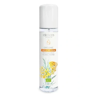 Bild av Essences Bulgaria Ekologiskt Helichrysum Blomvatten 250ml 100 % Ren och Naturlig Anti Age Uppfriskande Skönhetsdimma Utmärkt aftershave Alkoholfri Sminkborttagare Återfuktande