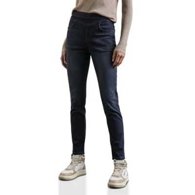 Bild av Stil QR Jeggings,hw, termo, indigo, Lätt tvättad 42W / 28L