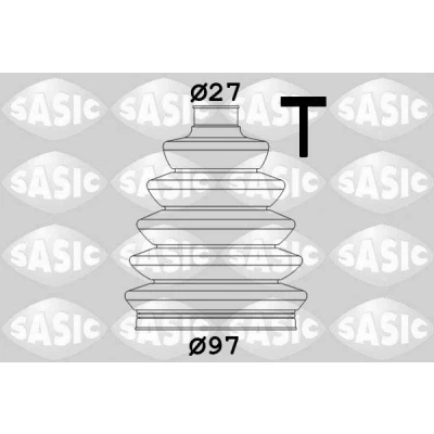 Bild av SASIC 1904043 Soufflet De Cardan côté roue Thermoplastique NISSAN: Pathfinder 3, NP300 Navara Pick up, Сamion à Plateau / Сhâssis