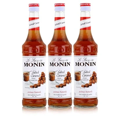 Bild av Monin Saltat smakkoncentrat karamel, salt, 0,7 l 3 pack