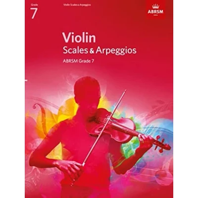 Bild av Abrsm: violin scales and arpeggios grade 7 (from 2012)