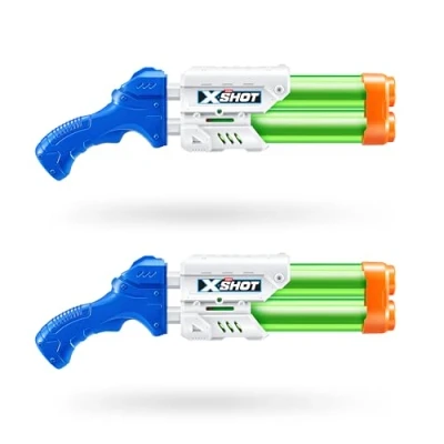 Bild av XSHOT Small Dual Stream Water Blaster by ZURU Play Toy, Blaster, Toy för barn, tonåringar och vuxna