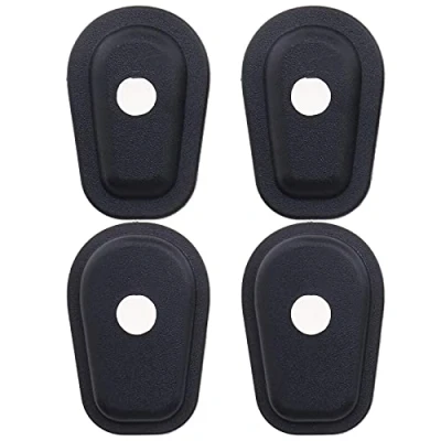 Bild av eMagTech 4 x främre bakre motorcykel blinkersindikatoradapter distanser ABS plast kompatibel med ZX6R ZX7R ZX9R ZX12R