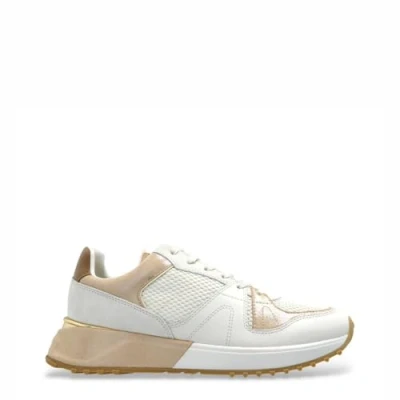 Bild av Michael Kors Jaime Trainer Sneakers, Storlek: 36, Cream Skinn och textil