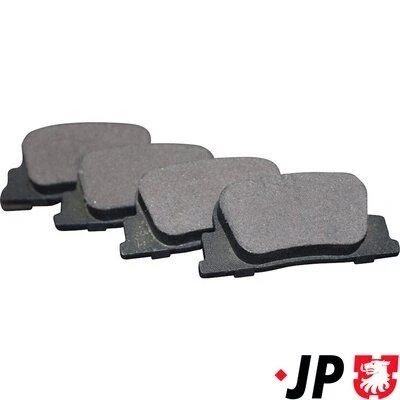 Bild av JP GROUP 4863700610 Jeu de plaquettes frein Essieu arrière contact signal d&#039;usure exclu TOYOTA: Prius II Liftback, Camry IV Berline