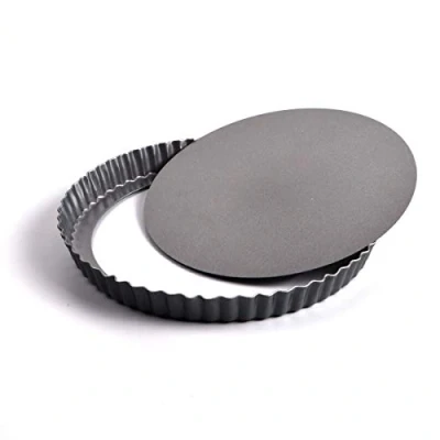Bild av Joeji&#039;s Kitchen Non Stick 22 cm Cake Tin Perfect for Pie Dishes and Quiche Cheesecake Jars Removable Base