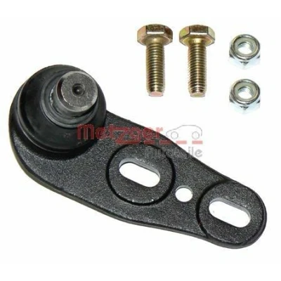 Bild av METZGER 57003611 Rotule de suspension Essieu avant gauche, inférieur avec matériel construction KIT + 19 pour véhicules direction assistée