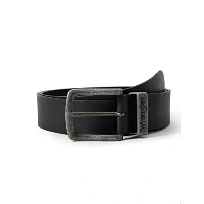 Bild av Wrangler herr Metal Loop svart bälte, svart, 100