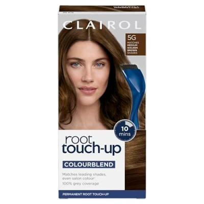Bild av Clairol Root Touch Up permanent hårfärg, 5 g, medelstor, guldbrun