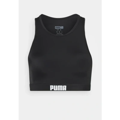 Bild av PUMA Badkläder, brottarrygg, bikinitopp för kvinnor, Rosa, L