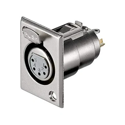 Bild av Pro Microphone chassis femal socket 5 Pin