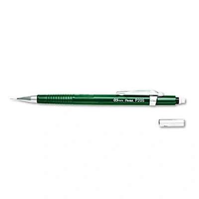 Bild av Pentel P205 D 0,5 mm HB pennfodral, grön, 1 styck (1 pack)