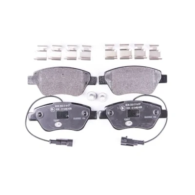 Bild av HELLA 8DB 355 016 071 Jeu de plaquettes frein avec contact du palpeur d&#039;usure intégré vis d&#039;étrier accessoires