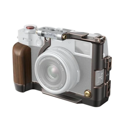 Bild av SMALLRIG X100VI Retro Cage för FUJIFILM X100VI, med 3/8&quot; 16 Locating Holes ARRI, Inbyggd Snabbfrigöringsplatta Arca, Shutter Button och Hot Shoe Cover 4557