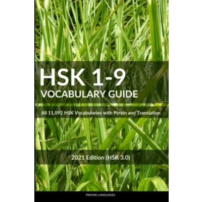 Bild av HSK 1 9 Vocabulary Guide: All 11,092 Vocabularies with Pinyin and Translation