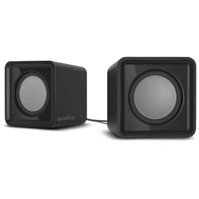 Bild av Speedlink TWOXO Stereo Speakers USB högtalare med jack för spel och musik till PC/Notebook/bärbar dator, svart