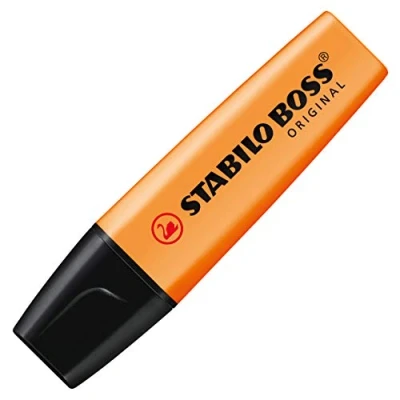 Bild av Överstrykningspenna STABILO BOSS ORIGINAL ask med 10 Orange