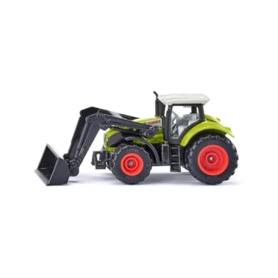 Bild av siku 1392 Super Claas Axion with Front Loader, Green